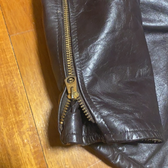 Deer skin trading post café racer jacket - Picture 6 of 9